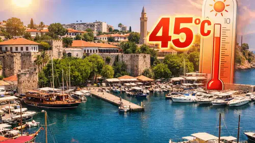 Nispeten Serin Günler Geride Kaldı! Antalya'da O İlçeler Alev Alev