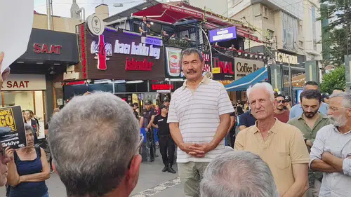 Antalya'da NATO Protestosuna Polis Müdahalesi! İlhan ve Emine Karakurt Gözaltında