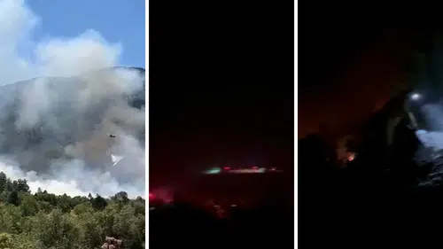Akseki'deki Orman Yangını Saatler Sonra Kontrol Altına Alındı