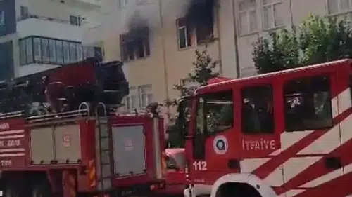 Manavgat'ta Lojman Yangını: 1 Kişi Hastanelik Oldu