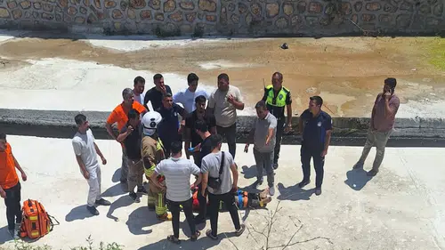 Hatay'da Köprüden Uçan Çocuk 7 Metreden Yere Çakıldı