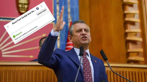 CHP'de Ayrılık Sonrası e-Devlet'te Yoğunluk! Özgür Özel'in Kararı Sistemi Kilitledi