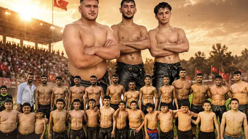 Ata Sporunun Geleceği Manavgat’ta! Minik Pehlivan Ahmet Mete Varış Zirvede!