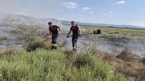 Burdur’da Korkutan Arazi Yangını: 20 Dekar Alan Yandı