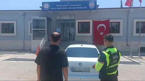 Sosyal Medyadaki Görüntüler Ele Verdi! Trafik Magandasına 25 Bin Lira Ceza