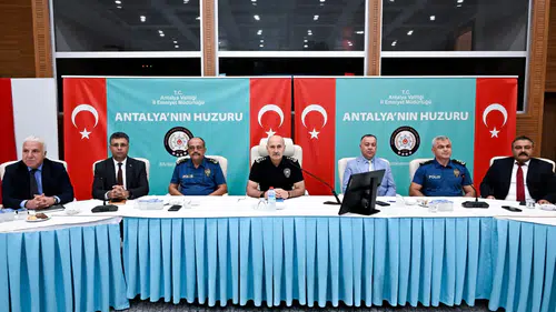 Antalya Emniyeti'nden COP31 için güvenlik zirvesi