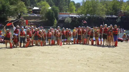 Antalya Tabip Odası'ndan Rafting Etkinliği: Hekimler Doğayla İç İçe Vakit Geçirdi