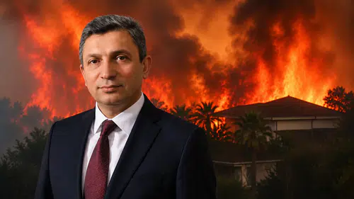 Antalya’da İl Koordinasyon Kurulu Toplantısına Yangın Damgası