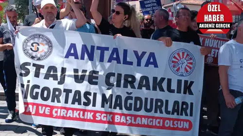 Antalya Staj ve Çıraklık Mağdurları Bursa’da Adalet İçin Tek Ses