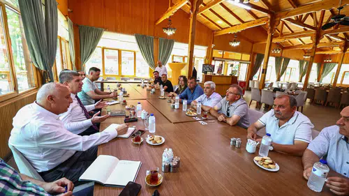 Başkan Ercengiz Muhtarları Dinledi! Hizmet Katlanarak Sürecek!
