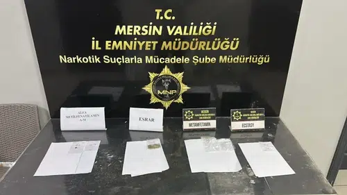 Mersin'de Uyuşturucu Operasyonu: 5 Şüpheliden 3'ü Tutuklandı