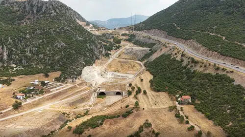 Çubukbeli Tüneli'nde İnşaat Yeniden Başladı