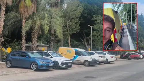 Antalya'ya Gelen Gurbetçi Kaldırımı İşgal Eden Araçlara İsyan Etti