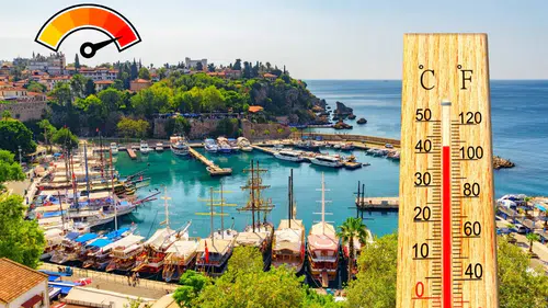 Antalya Kavurucu Sıcakların Cenderesinde