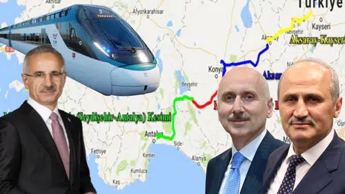 Antalyalıların Hayal Kırıklığı Olan Hızlı Tren Yeniden Gündemde