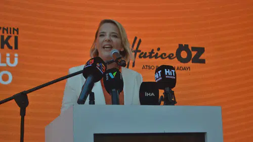 ATSO Adayı Hatice Öz Seçim Ofisini Açtı!