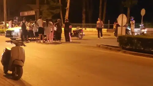 Manavgat'ta Mezarlık Ayrımında Son Anda Frene Bastı Ama Kurtulamadı