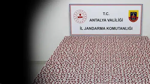 Kepez’de Uyuşturucu Operasyonu: 15 Binden Fazla Hap Ele Geçirildi