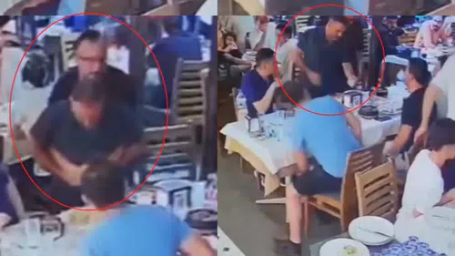 Restoranda Can Pazarı: Heimlich Manevrasıyla Hayata Tutundu