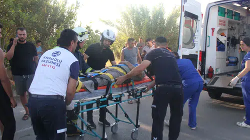 Otomobil Sulama Kanalına Düştü, Sürücü Ağır Yaralandı!