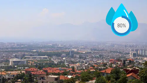 Antalya’da Nem Yüzde 80, Hissedilen 42 Derece!