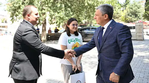 Vali Şahin’den Korkuteli’ne Ziyaret! Yeni Kaymakam Yılmazer’e Başarı Diledi