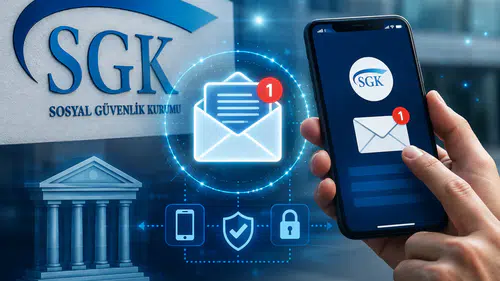 SGK e-Tebligat Bildirimleri Artık Cep Telefonunda