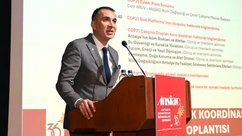 ANSİAD Başkanı Özbek'ten Antalya İçin Yeni Kent Vizyonu