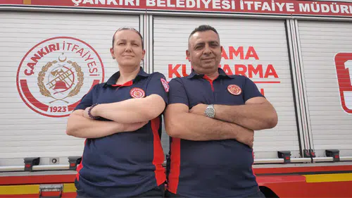 Telsiz Başında Eşi, Sahada Kendisi: Çankırı'da Hayat Kurtaran Çift