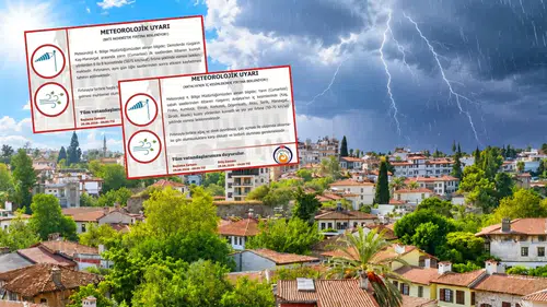 Antalya'da Hava Durumu Tersine Dönüyor: Batı Akdeniz ve İç Kesimde Fırtına Uyarısı