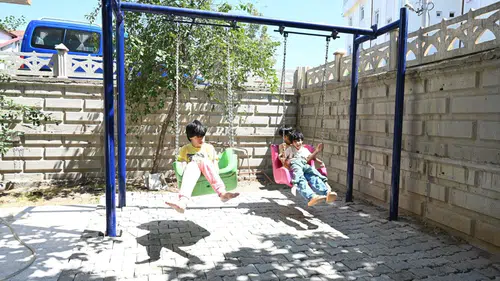 Isparta'da 3 Engelli Kardeş İçin Bahçeye Park Kuruldu!
