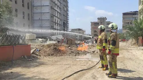 Hatay'da Doğalgaz Sızıntısı Paniği: Alevler Söndürüldü