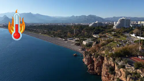 Antalya Genelinde Sıcaklıklar 36 Dereceyi Bulacak