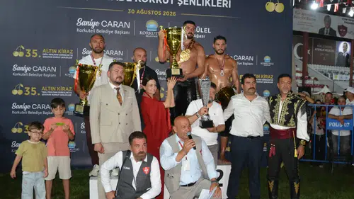 Korkuteli 35. Altın Kiraz Yağlı Güreşleri'nde Altın Kemer Batmaz'ın!