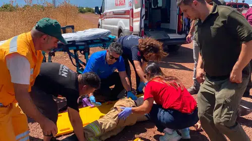Antalya'da Alevlerle Mücadelede Yaralanan Orman Kahramanı Ameliyat Oldu