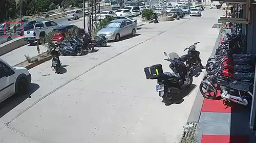 Reyhanlı'da Dehşet Anları: Çarpmanın Şiddetiyle Havaya Savruldu