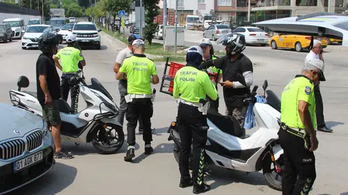 Adana'da Dev Motosiklet Denetimi: 41 Sürücüye 1 Milyon 266 Bin TL Ceza