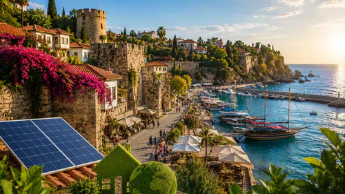 Antalya Kaleiçi'ne İklim Dostu Dokunuş