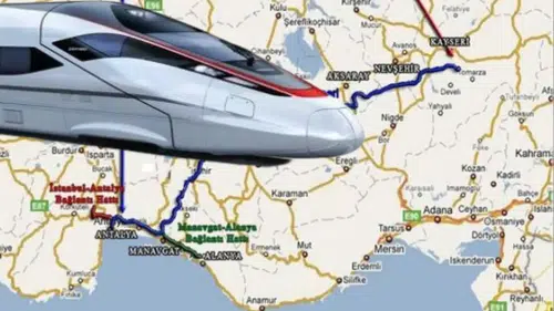 Antalya-Kayseri Hızlı Tren Projesi'nde Yeni Aşama