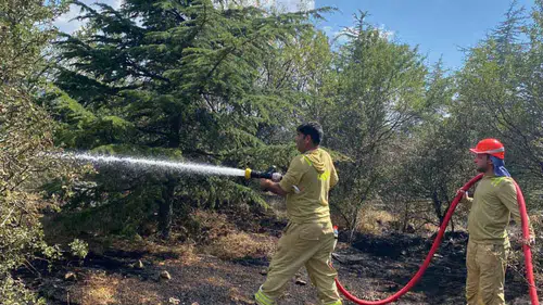 Isparta'daki Orman Yangını Kontrol Altında! Soğutma Çalışmaları Başladı