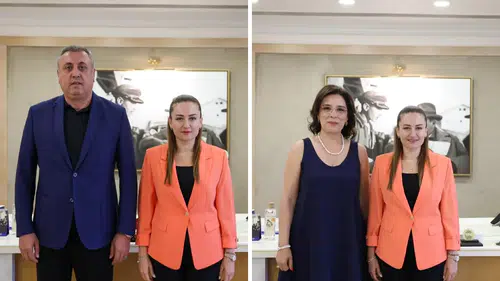 Makine Mühendisleri ile Mimarlar Odaları Yönetimlerinden Antalya Büyükşehir'e Ziyaret