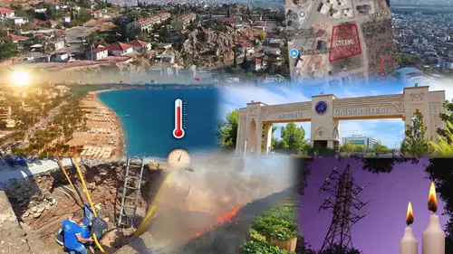 Antalya 31 Ağustos Pazartesi Gündemi