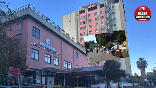 Antalya’da Yıkılamayan Atatürk Devlet Hastanesi’nde Mezbelelik