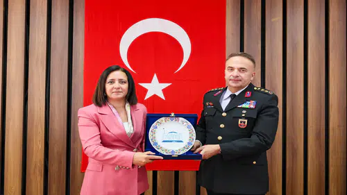 Burdur İl Jandarma Komutanı Mehmet Balcı’ya Veda Yemeği