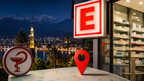 Antalya Kent Merkezi ve İlçelerde Nöbetçi Eczaneler
