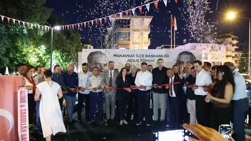 YENİ Parti Manavgat İlçe Başkanlığı Açıldı