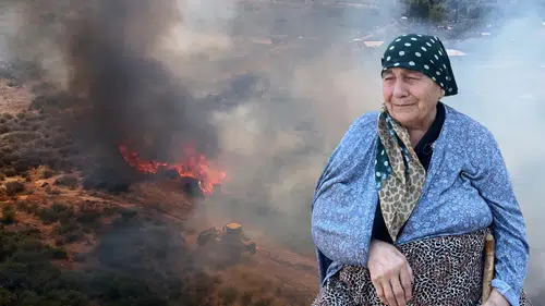 Kepez'de Otluk Yangını Büyüdü! Alevler Evlerin Kapısına Dayandı!