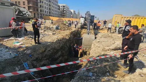 Hatay'da Altyapı Çalışmasında Göçük: 2 İşçi Yaralandı