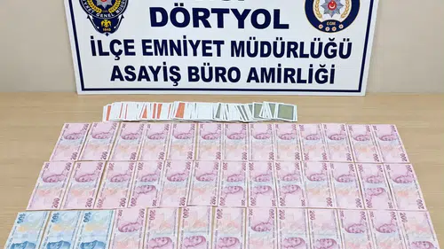 Dörtyol'da Kumar Operasyonu: 5 Kişiye Para Cezası