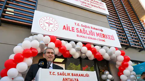 ATSO Elmalı Eğitim ve Sağlık Merkezi Hizmete Açıldı